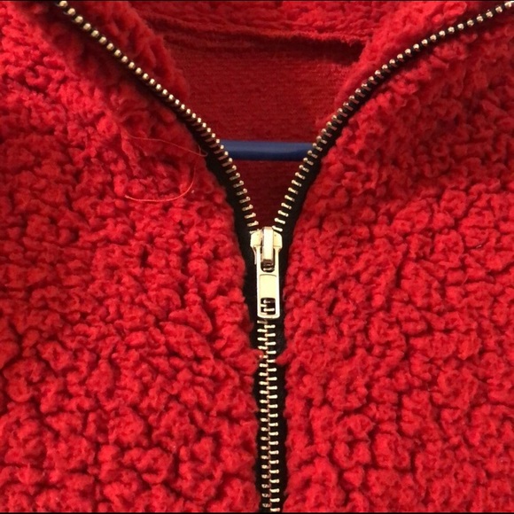 SHEIN Teddy Cropped Pullover - Picture 5 of 8